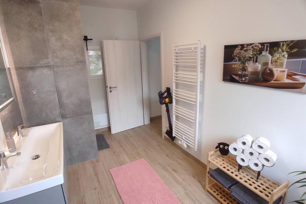Storchennest - Ferienwohnung Am Storchenradweg Ketzür Exterior foto